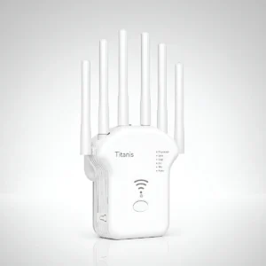 Repetidor WiFi Titanis 2.4GHz 6 Antenas Alta Estabilidade e Alcance - Imagem 8