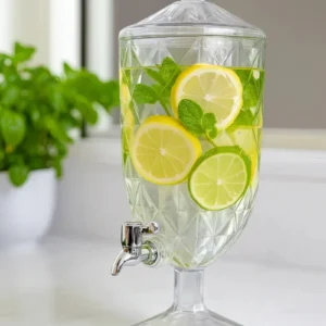 Suqueira Jarra Cristal Acrílico Diamond Água Suco4,5l Xplast - Imagem 5