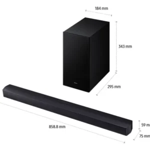 Combo Samsung Smart Tv 75 Crystal Uhd 4k + Soundbar Hw-b450f - Imagem 7