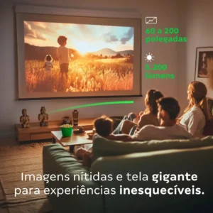 Projetor Full HD 5200 Lúmens PFL5211 Intelbras Preto - Imagem 6