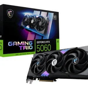Placa De Vídeo Msi Rtx5060 Gaming Trio Oc 8gb Gddr7 128bits - Imagem 1