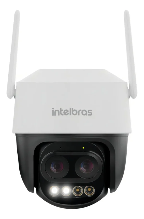 Câmera Wi-fi Full Hd Intelbras Im7+ Zoom Full Color Cor Branco