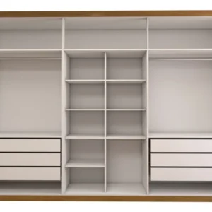 Guarda-roupa Casal Classic 6 Portas 6 Gavetas 100% Mdf Cinam - Imagem 6