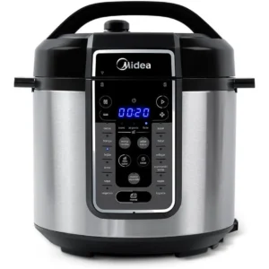Panela De Pressão Elétrica 6 L Mastersteam Inox Midea Cor Cinza - Imagem 1