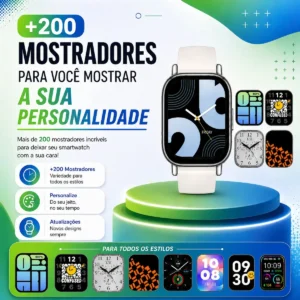Relógio Smartwatch Redmi Watch 5 Active Lite Xiaomi Branco Gold Prateado - Imagem 2