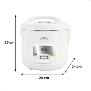 Panela De Arroz Elétrica Kian Branca 5 Xícaras 1l 220v Pa100 - Imagem 3