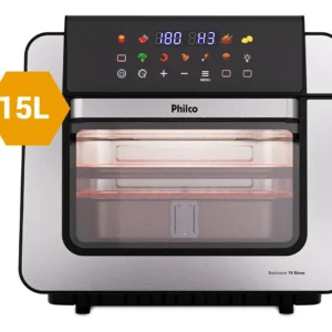Air Fryer Oven Paf15b 15l Dupla Resistência Philco Preto - Imagem 1