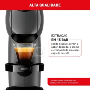 Cafeteira Expresso Dolce Gusto Arno Genio S Basic Automática Cinza Escuro - Imagem 6