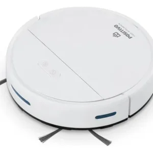 Smart Robô Aspirador Wi-Fi 3 em 1 com sensor inteligente cor branco positivo - Imagem 2