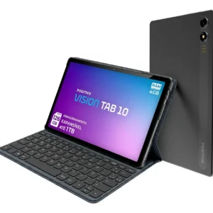 Positivo Vision TAB10 T3010 4GB RAM 128GB SSD com Capa Teclado Octa-Core 5 13MP Bateria 6000mAh Tela 10.1“ HD Wifi AC e 4G Full Lamination - Preto - Imagem 1
