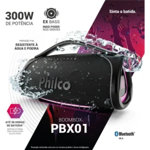 Caixa de som Boombox Philco Extreme Bluetooth V.5.4 300W PBX01 - Imagem 8