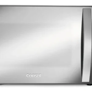 Micro-ondas CM020BF 20 Litros Espelhado com Função Descongelar Cor Cinza e Inox Consul - Imagem 1