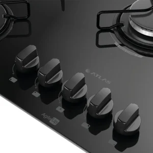 Cooktop 5 Bocas Mesa De Vidro Atlas Agile Up Bivolt - Imagem 4