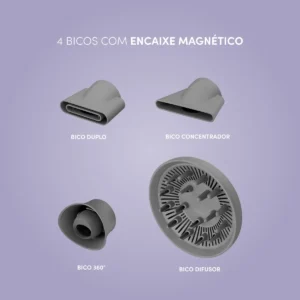 Secador De Cabelo Wap Intense Dryer Bldc Ws1800 1600w 110v - Imagem 8