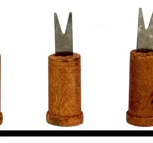 Kit Churrasco Inox Faca/garfo/pegador/espatula/amolador - Imagem 7