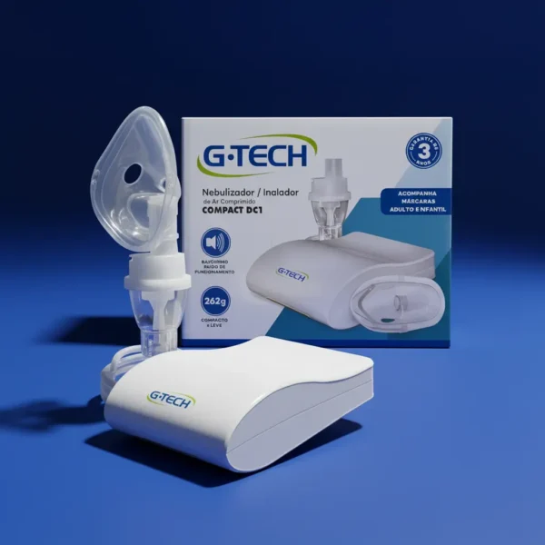 Inalador Nebulizador Gtech Bivolt Infantil Adulto Silencioso