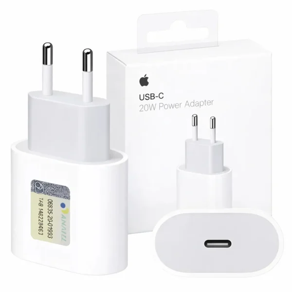 Carregador Fonte iPhone Original 20w Apple Tipo C Turbo