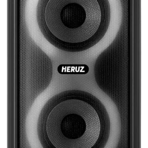 Caixa de Som Bluetooth Caixinha Grande 2 Altos Falantes 10w-hz 5.0 Boombox Com Radio Fm E Entrada Usb Pendrive - Imagem 6