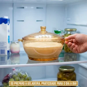 Travessa Assadeira Refratário Vidro 1l Armazenar Servir 3pçs - Imagem 7