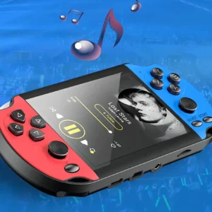 Máquinas Portáteis De Videogame Para Adultos E Crianças X7 Cor Azul Vermelho - Imagem 2