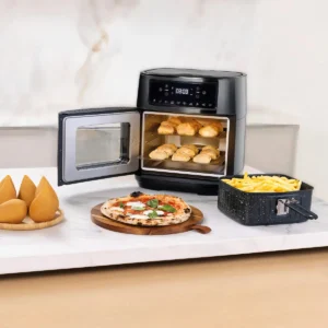 Fritadeira Elétrica Wap Air Fryer Oven Digital Black Inox 12 Litros com Revestimento Antiaderente - Imagem 4