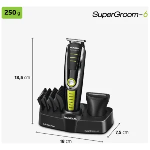 Aparador de Pelos Super Groom 06, Mondial 6W BG-04 - Imagem 8