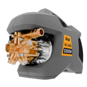 Desobstruidora de Alta Pressão WAP WL 4200 Ultra 5 Pistões 2200w 1305psi 510l/h Com Jato Regulável e Motor de Indução 220V - Imagem 2