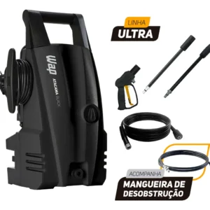 Desobstruidora e Lavadora de Alta Pressão Compacta WAP Atacama Black Ultra 1400W 1500 PSI 220V - Imagem 1