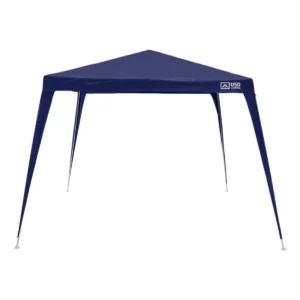 Tenda Gazebo Azul Polietileno 3x3 Metros Desmontável Camping Praia Pésca Usd - Imagem 1
