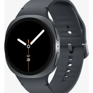 Smartwatch Samsung Galaxy Watch 8 40mm BT GPS, Branco com Pulseira Milanês Cinza-escuro - Imagem 1