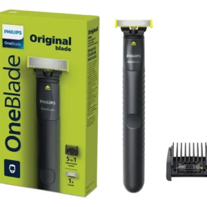 Barbeador e Aparador Elétrico Philips OneBlade com Pente 5 em 1, Sem Fio e À Prova D'Água - QP1425/10 - Imagem 1