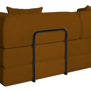 Sofá Cama Colchão 3 Em 1 Puff Dobrável Confortável - Balaqui - Imagem 8