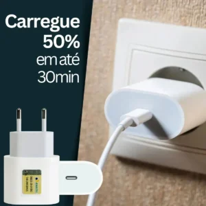Carregador Fonte iPhone Original 20w Apple Tipo C Turbo - Imagem 3