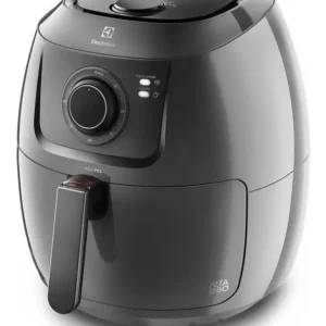 Air Fryer Fritadeira Sem Óleo Elétrica Electrolux 6,5l Family Cesto Removível Com Timer 1700w De Potência Eaf50 Grafite Efficient Por Rita Lobo - Imagem 2
