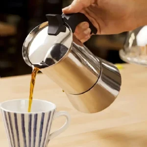 Cafeteira Italiana Expresso 200ml Em Inox Para 4 Xícaras - Imagem 7