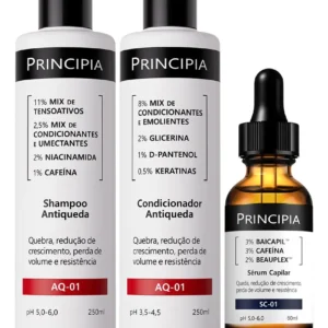 Principia Kit Antiqueda Trio Shampoo + Condicionar + Sc-01 - Imagem 1