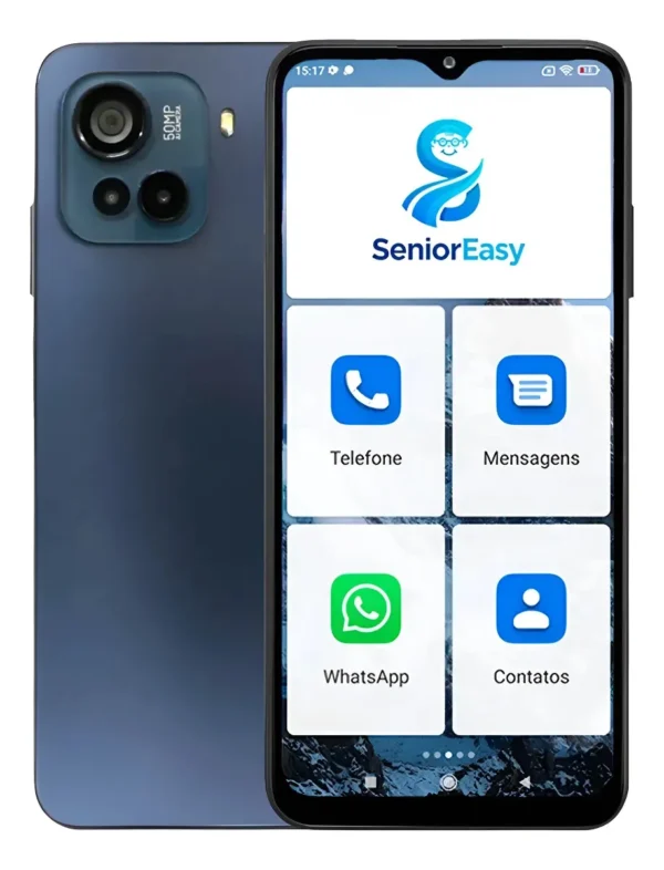 Smartphone SeniorEasy para Idosos 128gb 4gb RAM Tela Grande