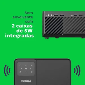 Projetor Full HD 5200 Lúmens PFL5211 Intelbras Preto - Imagem 7