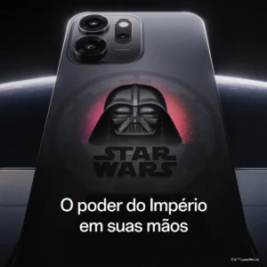 Smartphone Oppo Reno 14F 5G Dark Side Edition 256GB 24GB Ram (12GB + 12GB Virtual Ram) Bateria 6000 mAh Câmera AI 50MP NFC IP69 - Imagem 3