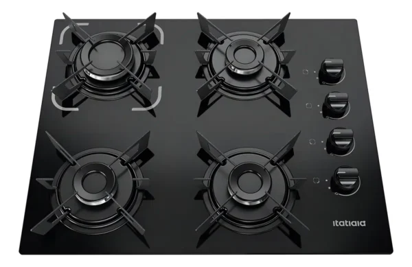 Cooktop Itatiaia 4 Bocas Electra Cor Preto