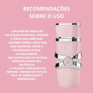 Perfume Árabe Feminino Yara Lattafa Eau De Parfum 100 Ml - Imagem 5