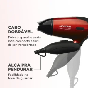 Secador Max Travel Mondial 1200W SC-10 - Imagem 5