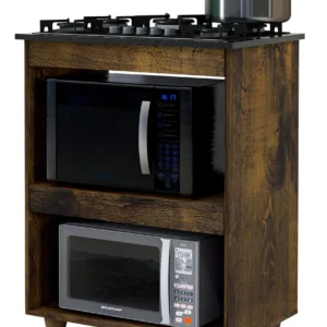 Balcão de Cozinha Turim 5 Bocas Kaiki Ypê com Recorte para Cooktop - Imagem 8