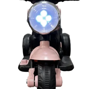 Moto Elétrica Infantil Mini First Custom 6V Zippy Toys Rosa - Imagem 6