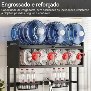 Escorredor Louças Organizador Pia Suspenso Armario Cozinha - Imagem 8