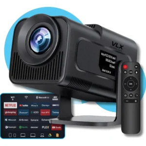 Projetor 4k Ultra Hd Hy320 Smart Wi-fi 6 Bluetooth Android Cor Preto - Imagem 1