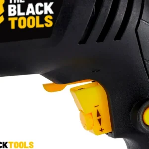 Furadeira De Impacto 13mm 750w Profissional Com Kit Brocas Buchas E Bits 300 Peças The Black Tools - Imagem 4