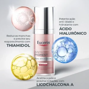 Eucerin Dual Sérum Facial AntiManchas e Anti-idade 30ml Anti-Pigment Clareador Thiamidol Ácido Hialurônico - Imagem 6