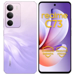 Celular Smartphone Realme C73 128gb 4gb Ram Dual Sim 120hz 6000mAh Violeta - Imagem 1