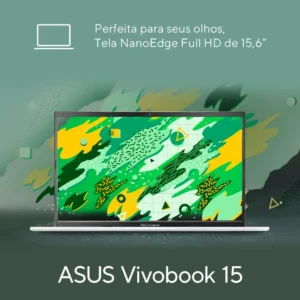 Notebook ASUS Vivobook 15 M1502, AMD Ryzen 7, 8 GB RAM, 512 GB SSD, KeepOS Linux, Cool Silver - M1502YA-NJ611 - Imagem 4